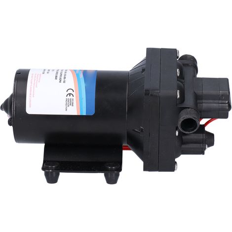 Pompe à membrane miniature CC haute pression 8 litres, auto-amorçante, surpressée, pour lavage et irrigation de voiture F42-103-055-202 (24 V) (1/5)