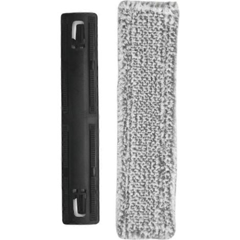 Housses de rechange en microfibre pour balais à vitres Karcher WV1, WV2, WV5 et WV7 : autocollant en nylon pour balai de nettoyage de vitres. (1/5)