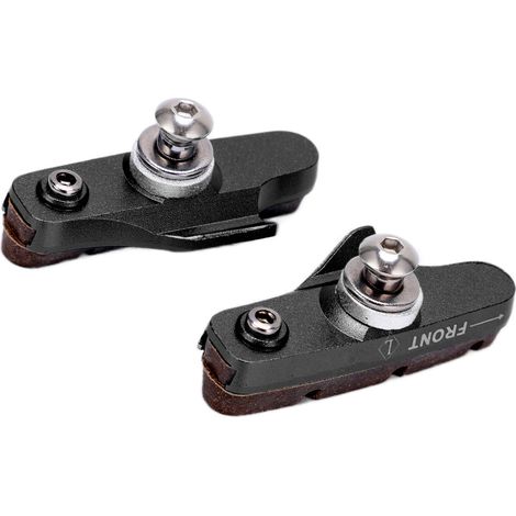 Patins de frein CANSUCC pour VTT et vélo de route, lot de 2, noir, haute performance (1/5)