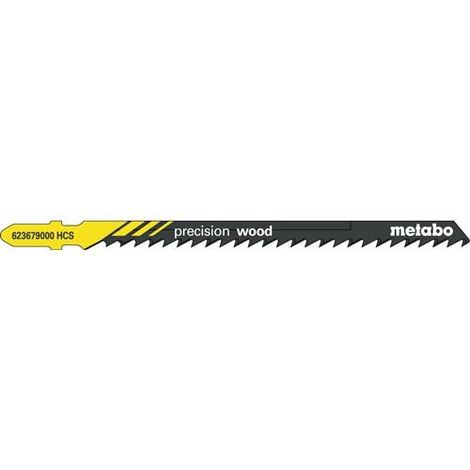 Stichsägeblätter clean wood Nutz-L.104mm Zahnteilung4mm HCS Zähne geschl.5St. (1/3)