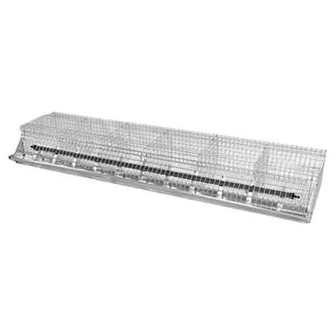 GABBIA PER CONIGLI INGRASSO sei fori cm 183x40x30h