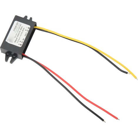 Convertisseur abaisseur DC 24V vers 12V, module ultra fin étanche, boîtier PP, haut rendement pour réduction de tension (1/5)