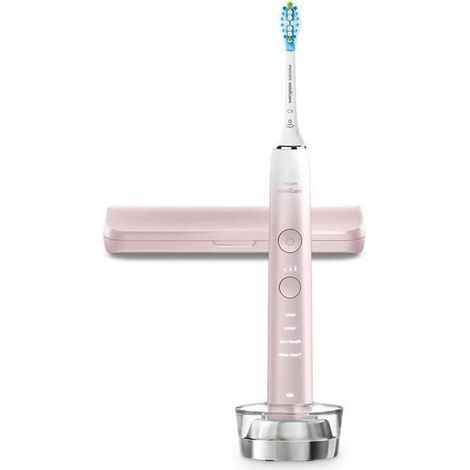 Philips Sonicare HX9911/84 DiamondClean Erwachsene Schallzahnbürste Rosa, Weiß (1/5)