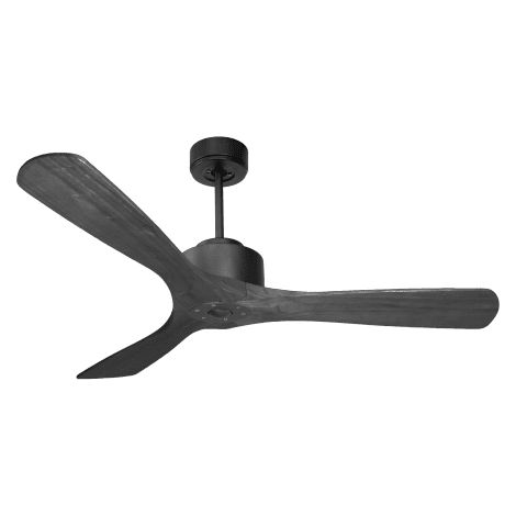 Modulo Regular Ring - Super destratificateur et ventilateur DC 132 cm Gris basalte pales bois noir sans Lumière 25 à 40 m² (1/5)