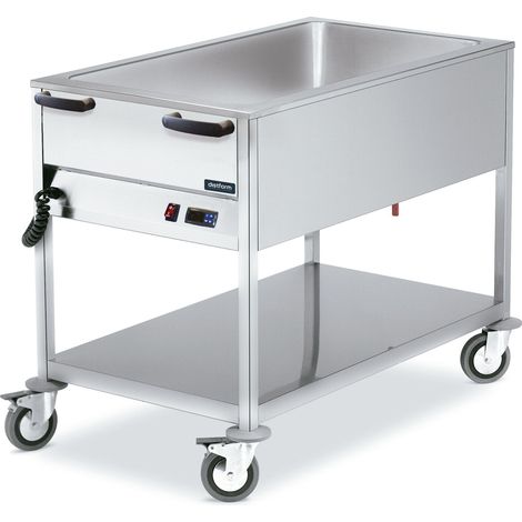Chariot Bain-Marie en Inox - Distform
