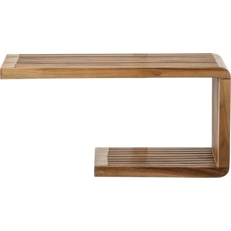 Étagère Murale en Bois "Lars" 50cm Naturel (1/3)