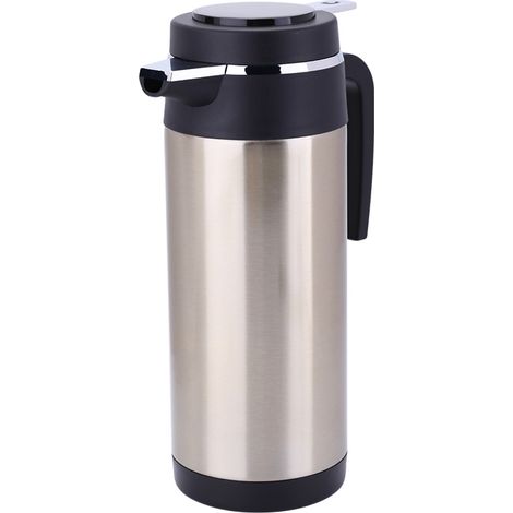 Bouilloire de voyage 850ml 24V pour voiture, chauffe-eau sur prise allume-cigare, bouteille thermos pour thé et café (1/5)