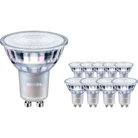 Lot 10x Philips Corepro LED Spot GU10 PAR16 4.6W 390lm 36D - 840 - Lot 10x Philips Corepro LED Spot GU10 PAR16 4.6W 390lm 36D - 840