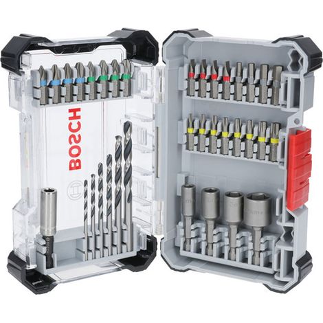 Bosch Extra Hard destornillador y brocas de metal HSS Set de 35 piezas - 2607017729 (1/5)