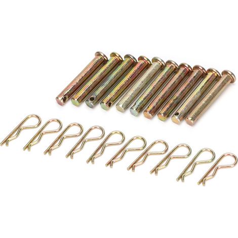 10er-Set Zubehör für luftgekühlte Dieselmotoren von Landmaschinen, 8 x 50 mm R-Typ-Stiftset für 178F 186F (1/5)