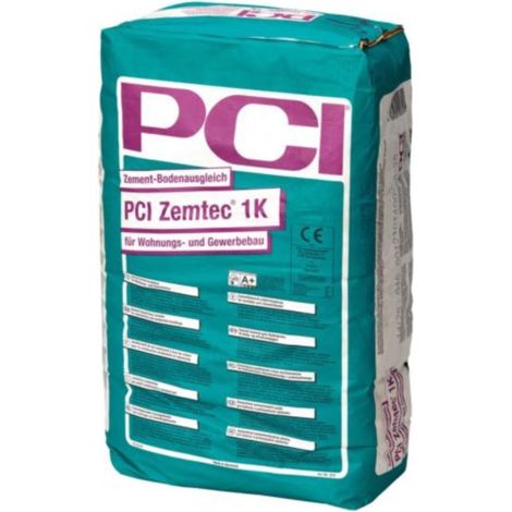 PCI Zemtec 1K 25kg Zement-Bodenausgleich (1/2)