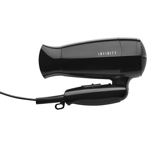 MELISSA Haartrockner mit klappbarem Griff 1600W Schwarz