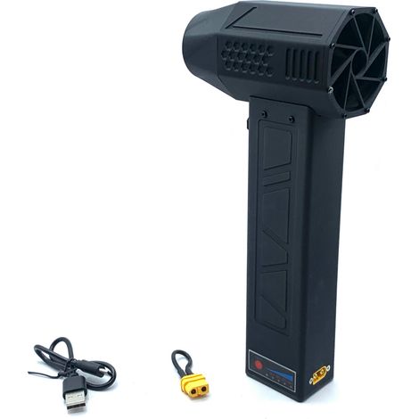 Ventilatore portatile a getto da 50 mm, motore brushless, potente ventilatore turbo canalizzato, strumento per la pulizia della tastiera (1/5)