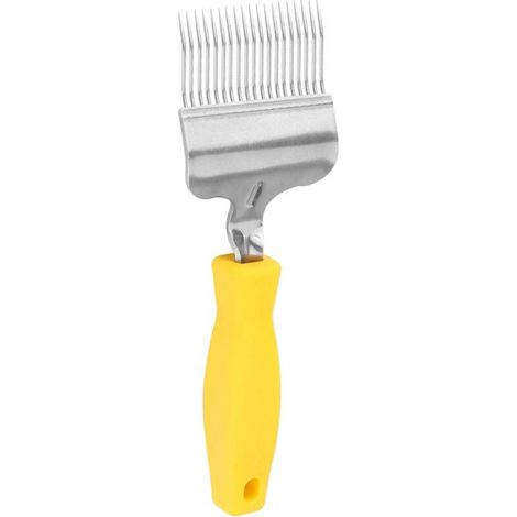 Peigne à miel en acier inoxydable pour apiculture, fourchette à désoperculer, ruche-