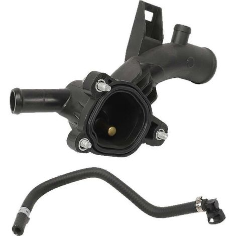 Thermostatgehäuse mit Schlauch 1338487 13249353 für Opel Adam, Astra J, Corsa D, Meriva B und Vauxhall (1/5)