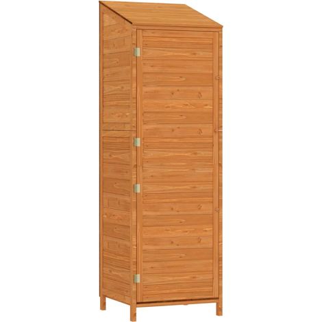 Maison Exclusive - Capanno da Giardino Marrone 55x52x174,5 cm Legno Massello Abete