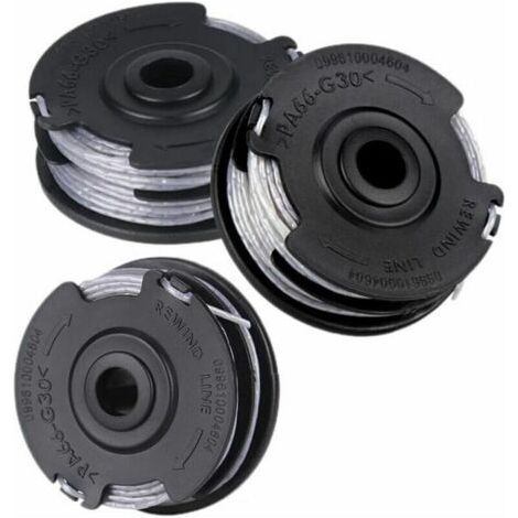 Set of 3 spools for Bosch Art 24 27 30 30-36 Li brushcutters, 18m x 1.65mm