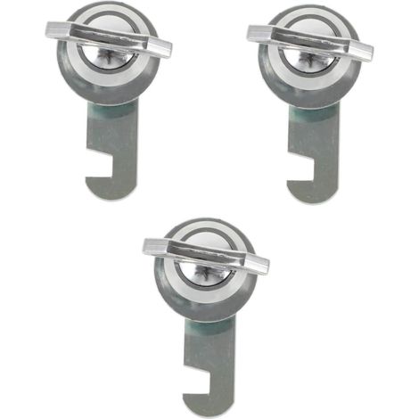 Lot de 6 verrous sans clé pour portes de placard et rangement sécurisé (1/5)