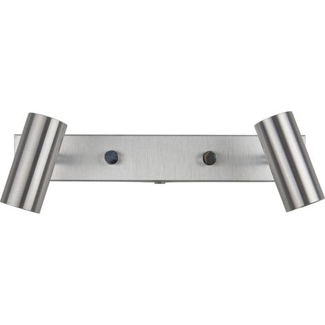 Belid Cato - Applique murale d'intérieur à 2 ampoules en aluminium