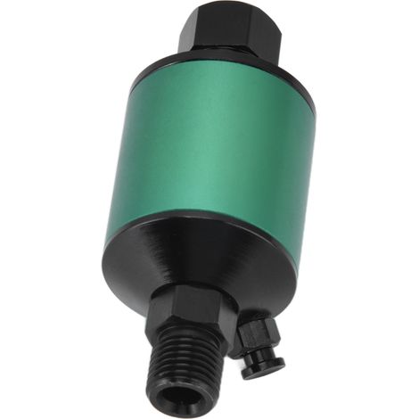 1/4-Zoll-Öl- und Wasserabscheider für Kompressor, 1/4-NPT-Druckluftreglerfilter, grün (1/5)