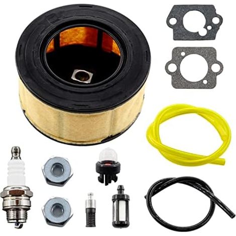 Vergaserdichtung Luftfilter Kraftstofffilter mit Zündkerze für Stihl MS291 MS 311 MS 231 MS 241C MS 251 MS 362 MS 391 MS261 MS 261C MS 271 MS341 Kettensäge 1141 120 1604 (1/5)