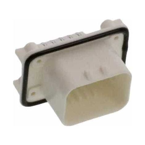 Connecteur AmpSeal femelle 14 Voies blanc PCB 90°