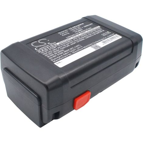 Batterie pour Gardena Accu-Spindelmaher 380 Li etc.