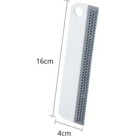 Silicone souple verre essuie-glace grattoir cuisine salle de bain verre outils de nettoyage pour voiture miroir nettoyant raclette fenêtre nettoyage brosse blanc gris