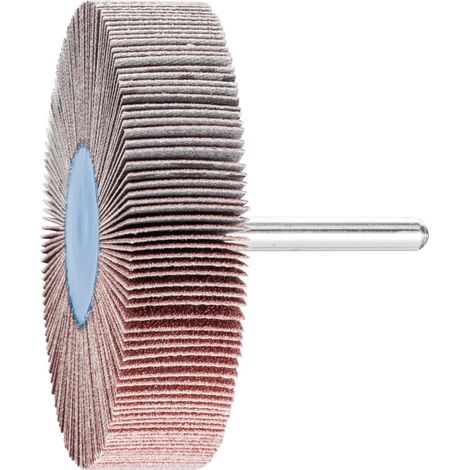 PFERD TOOLS Korund Fächerschleifer F Ø 80x20mm Schaft-Ø 6 mm A120 für Feinschliff und Finish 10 Stk (1/5)