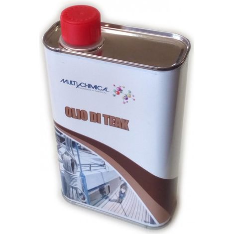 Olio di teak 500ml protettivo per legno esterno alta resa (1/6)