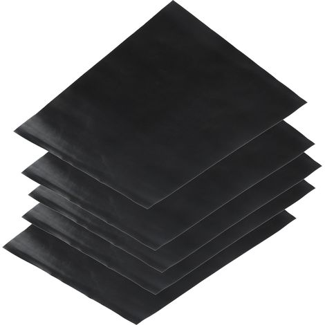 5 Tapis de Four en Fibre de Verre 40x50cm, Résistance à la Chaleur, Lavable au Lave-vaisselle, pour Cuisine et Pâtisserie