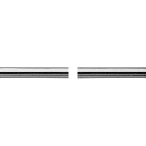 ASW Kupferrohr 455006 12 x 500 mm, beidseits ohne Bördel, verchromt (1/2)