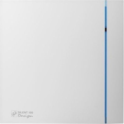 Solerpalau SILENT-100 CZ Design ventilatore bagno bianco
