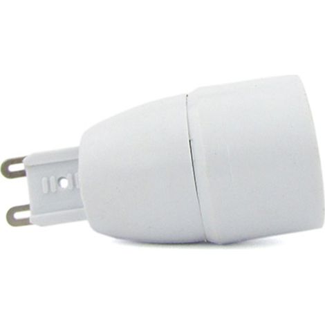 2 PZ Convertitore Adattatore Portalampada Per Lampada Attacco Da G9 A E14 (1/3)