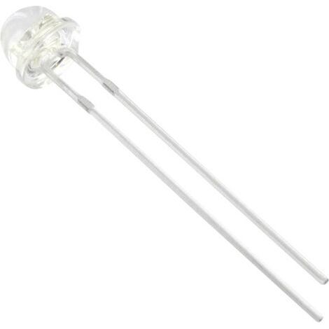 HuiYuan 5434W2C-LHC-A LED blanc forme de cloche 5 mm 500 mcd 100 ° 20 mA X729291 (1/3)