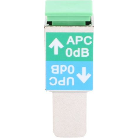 Adaptateur hybride fibre SC/UPC mâle-SC/APC femelle – 0,09 dB perte faible – testeur optique – FTTH/CATV (1/5)