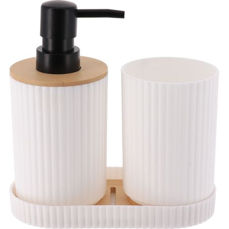 Orin 3-teiliges Badezimmer-Set, weiß