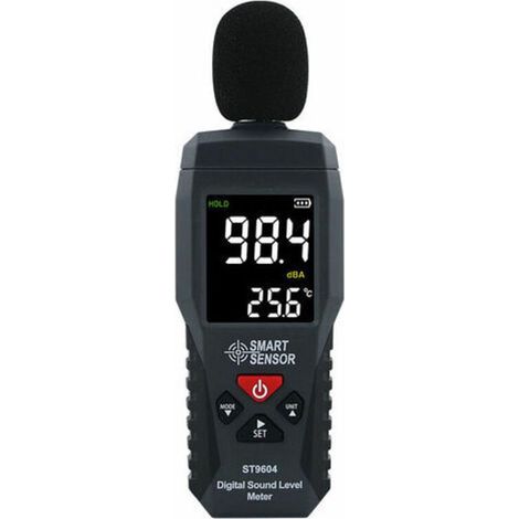 Registratore di livello sonoro, tester di rumore, fonometro, fonometro digitale, 30-130 dB, luxmetro (1/5)