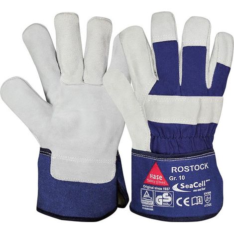 Hase Lederhandschuhe "Rostock SeaCell" 10 (1/5)