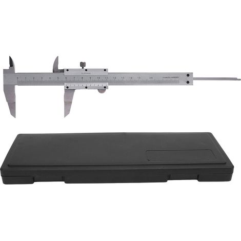 Pied à coulisse haute précision inox lame fine – Outil mesure diamètre extérieur 0-150mm, mesure (1/5)