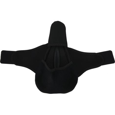 Housse de selle de vélo en éponge silicone antidérapante, coussin rembourré creux noir (S) (1/5)