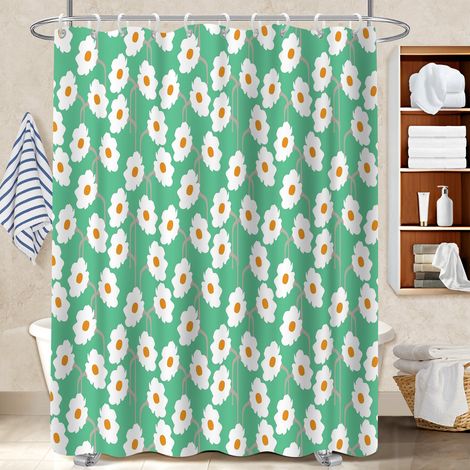 Rideau de douche 180x180 Épais polyester pour salle de bain pour préparer la maison avant l’arrivée d’invités (1/5)