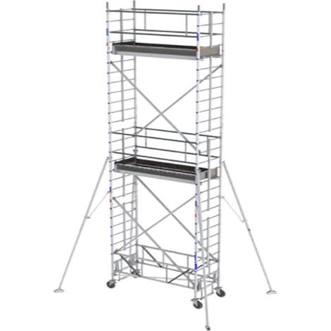 Trabattello 1 piano - Altezza max. di lavoro 4.30m - IPS0224T