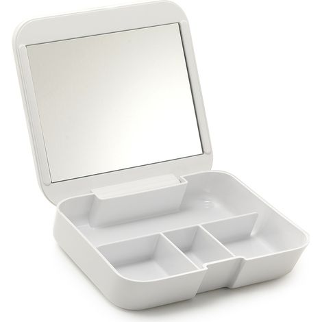 GEDY 63012200300 SEVENTY Organizador Con Espejo Blanco - ref: 63012200300 (1/4)