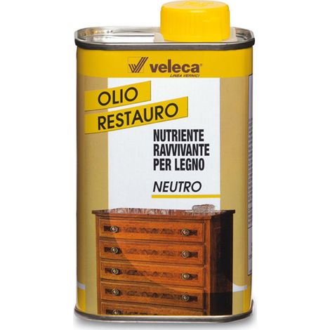 OLIO PER RESTAURO MOBILI  - NOCE -  VELECA 0,250 LT