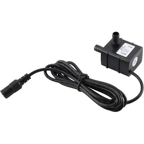 Pompe à eau submersible pour piscine, moteur sans balais ultra silencieux DC12V, 3 m, 240 l/h (1/5)