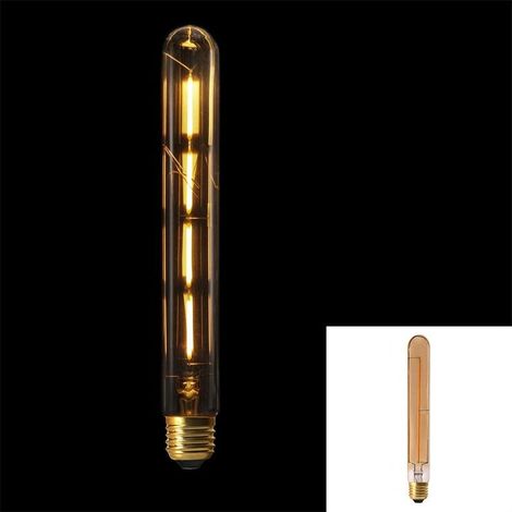 Ampoule Filaments Led "tube" 2w Ambre (1/6)