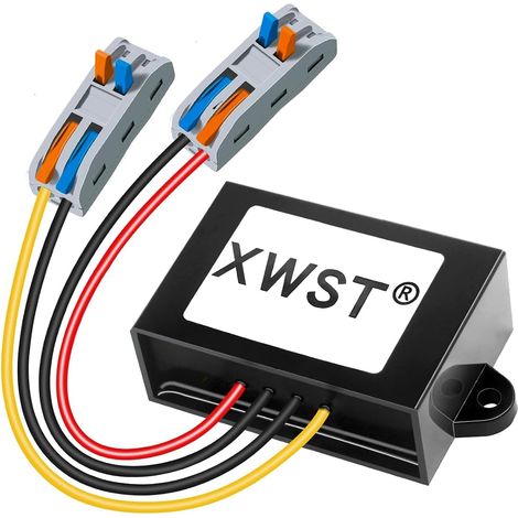 Convertisseur de tension 20-90 V 24 V 36 V 48 V 60 V 72 V 80 V vers 12 V, convertisseur DC DC 5 A 60 W avec connecteur rapide pour chariot de golf LED Light Truck (1/5)
