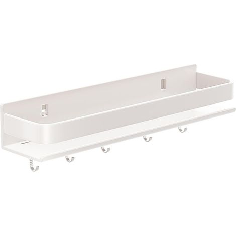 Especiero doble, especiero colgante para cocina, ahorra espacio y organiza perfectamente los frascos de especias y condimentos en los gabinetes.