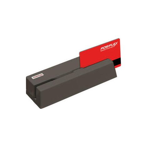 LECTOR DE BANDA MAGNÉTICA DE TRES PISTAS POSIFLEX MR-2106, CONEXIÓN USB